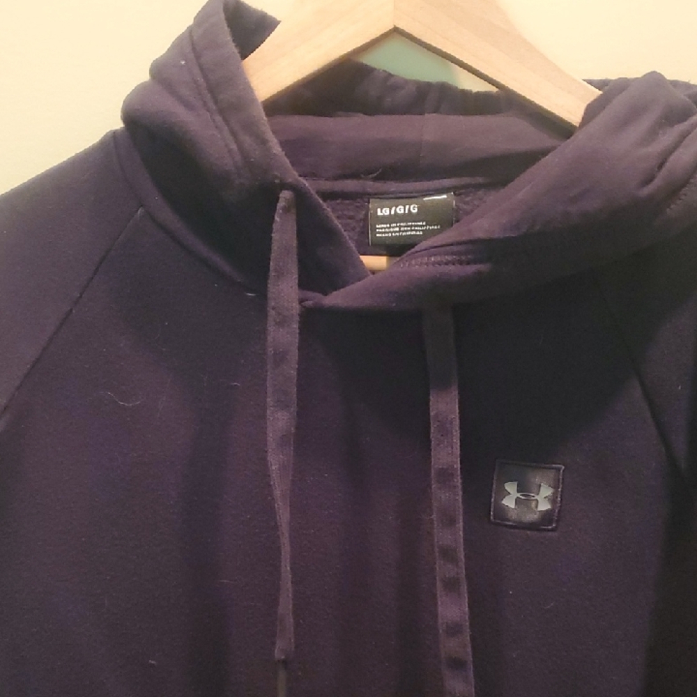 Under Armour Black Hoodie Large
